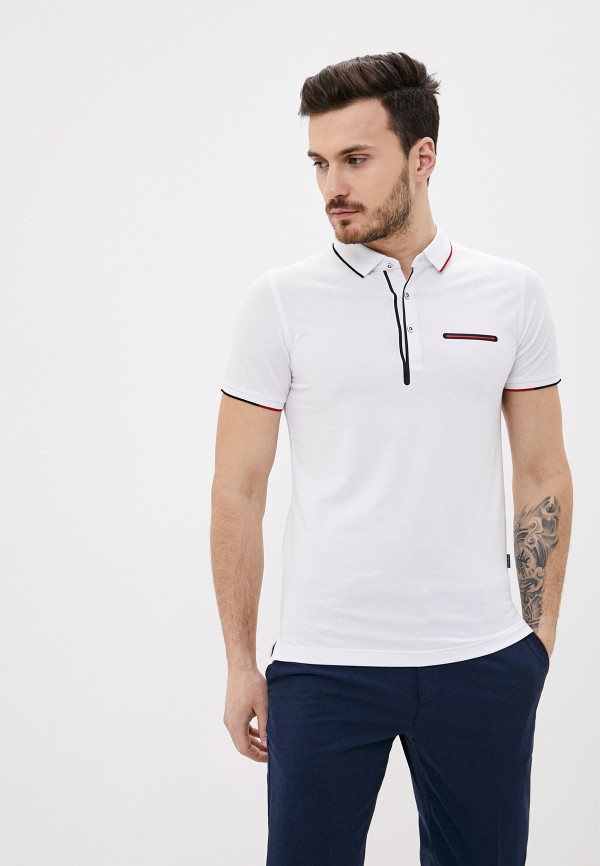 Поло Henderson белый, размер 56, фото 1