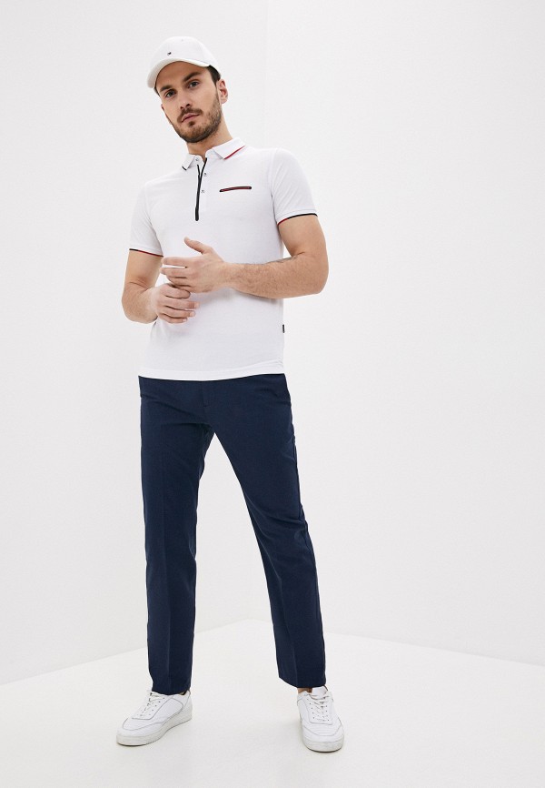 Поло Henderson белый, размер 56, фото 2