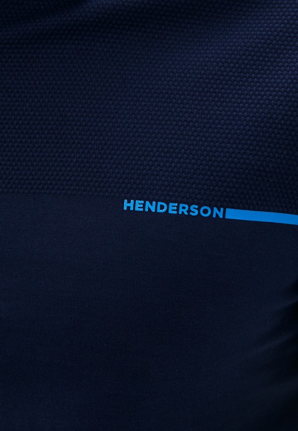Поло Henderson цвет синий  Фото 4