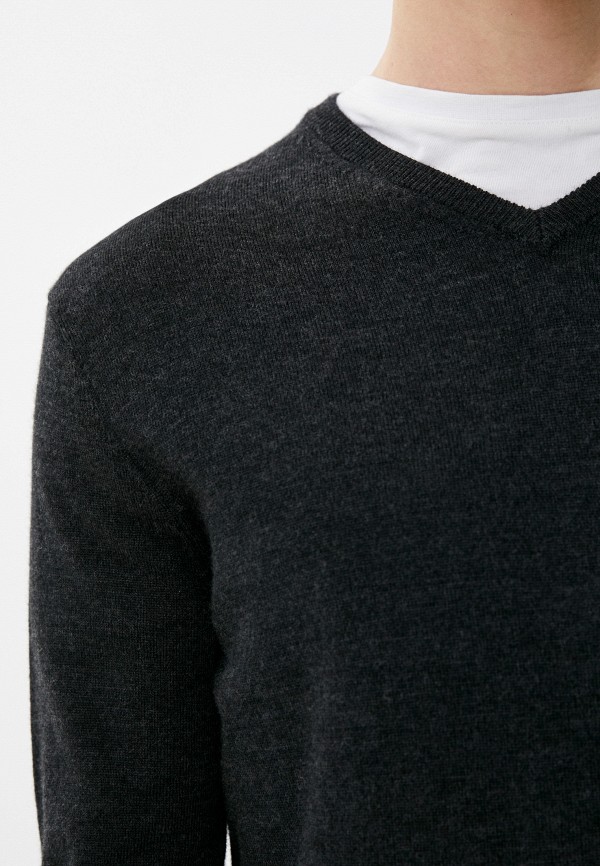 Пуловер Eterna цвет серый  Фото 4