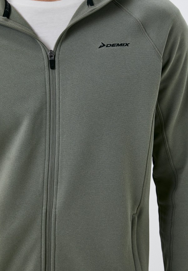 Толстовка Demix зеленый, размер 50, фото 4