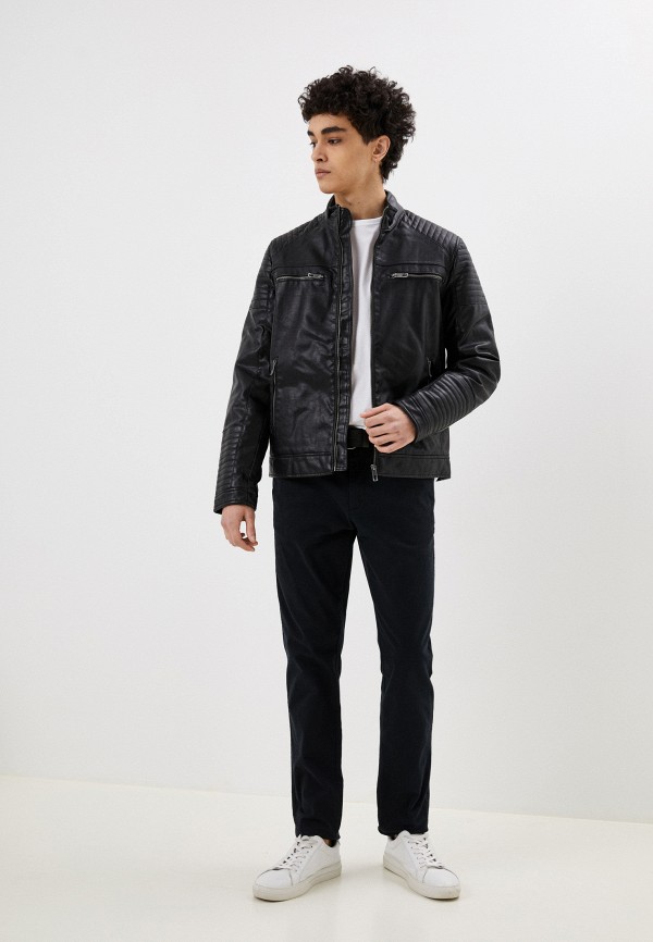 фото Куртка кожаная zolla