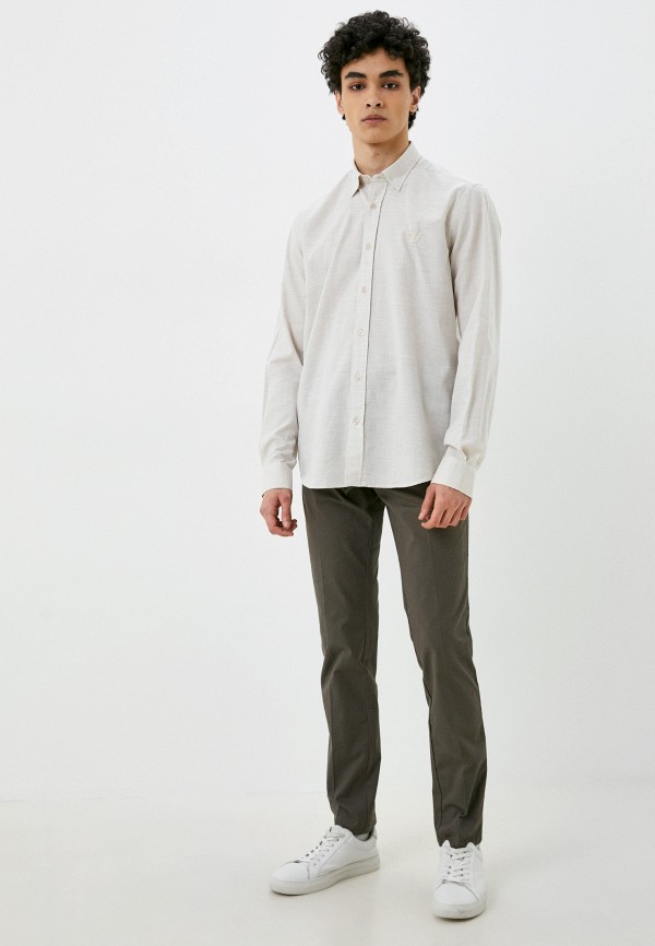 Рубашка Ruck&Maul бежевый, размер 56, фото 2