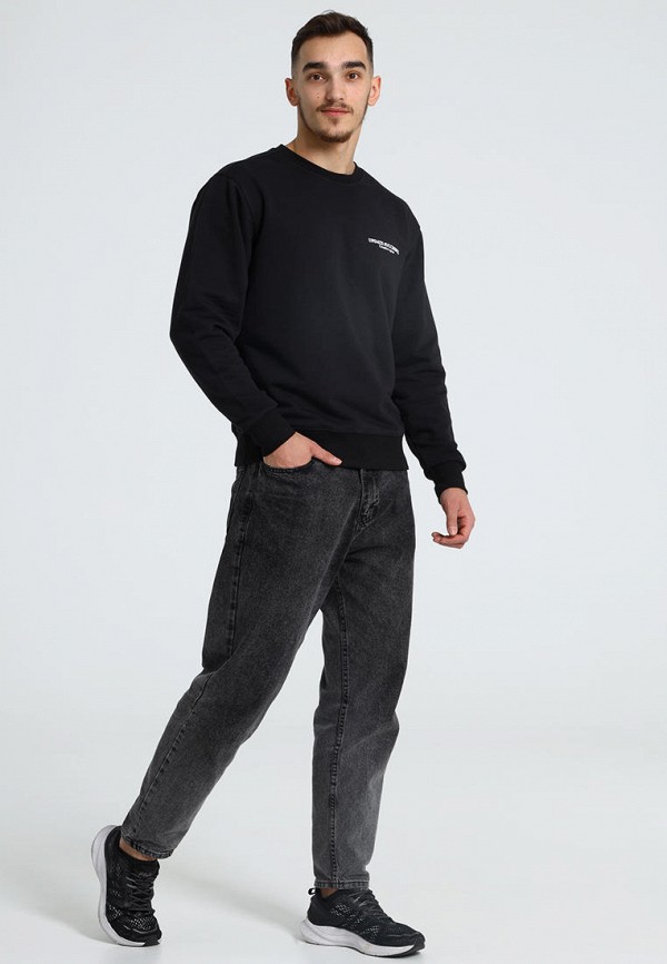 Свитшот Апрель черный, размер 58, фото 2