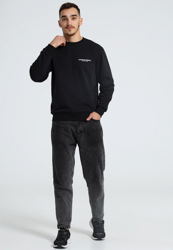 Свитшот Апрель черный, размер 58, фото 4