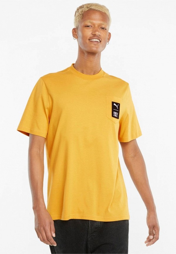 

Футболка PUMA, Желтый, First Mile