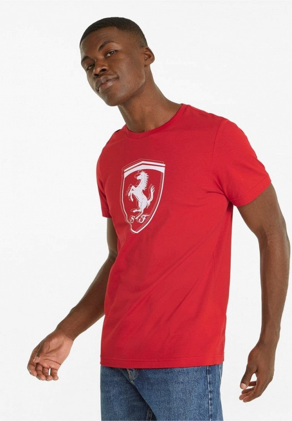 

Футболка PUMA, Красный, SCUDERIA FERRARI RACE TONAL SHIELD