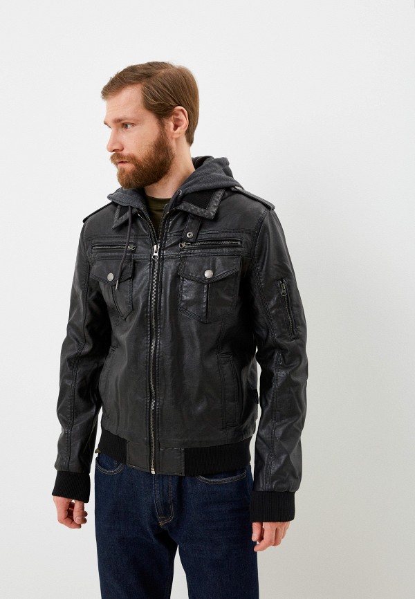 Куртка кожаная  Indicode Jeans