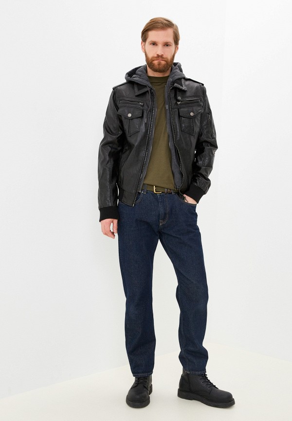 Куртка кожаная Indicode Jeans Куртка кожаная Indicode Jeans фото