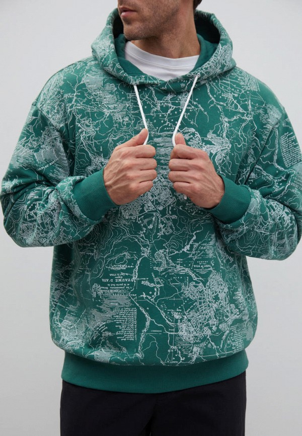 Худи Finn Flare зеленый, размер 56, фото 4