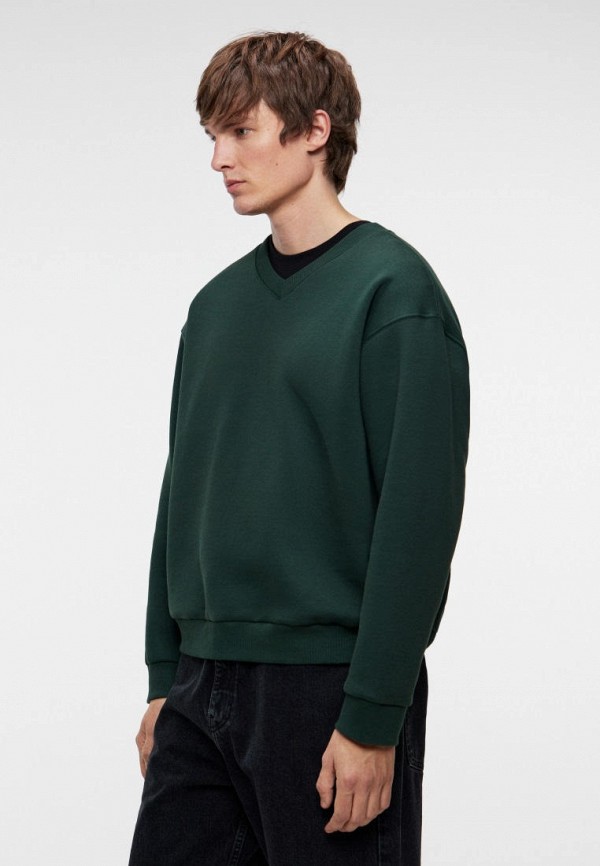 Свитшот Befree зеленый, размер 54, фото 4