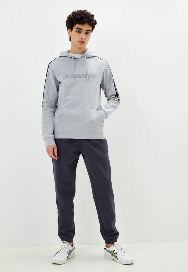 Худи Demix серый, размер 52, фото 2