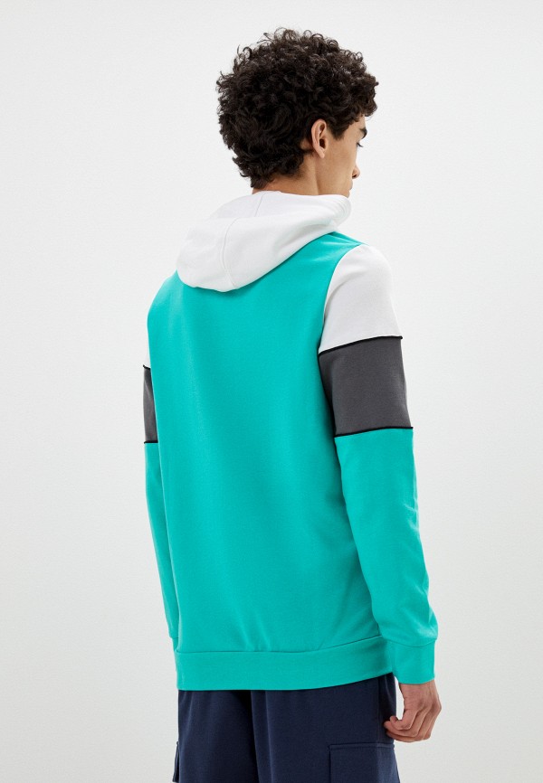 Худи Kappa бирюзовый, размер 54, фото 3