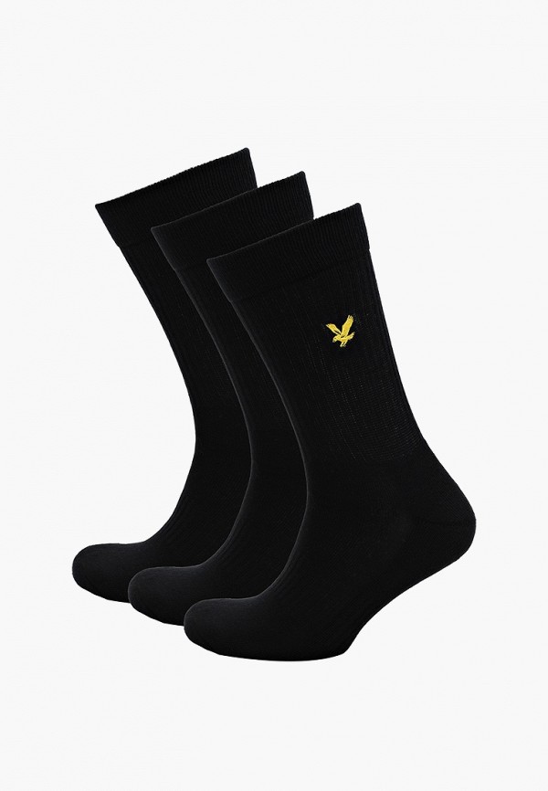 Носки 3 пары Lyle & Scott цвет Черный 