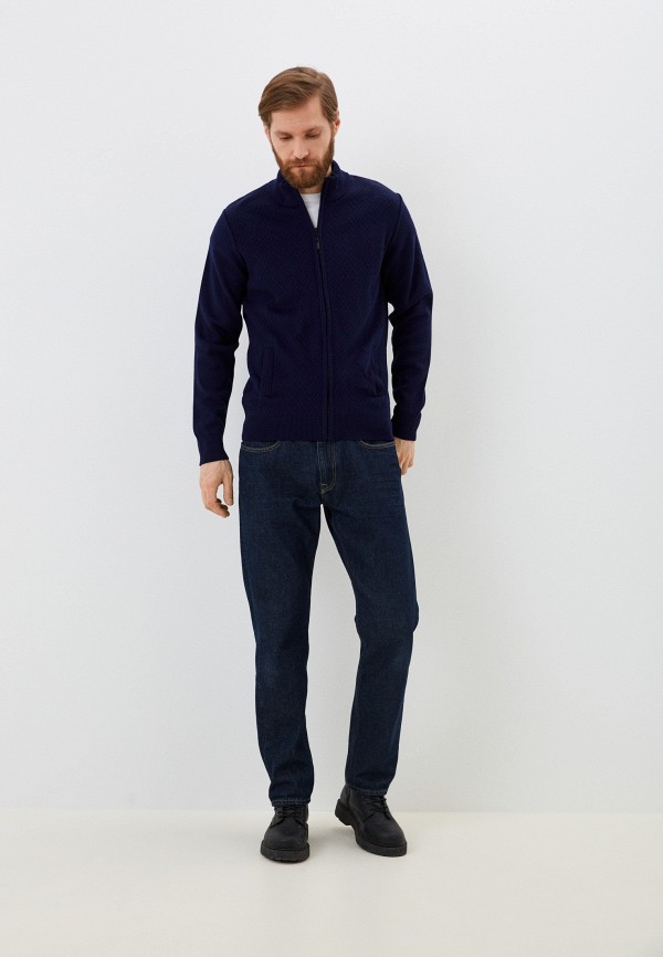 Кардиган Win&Wool синий, размер 54, фото 2