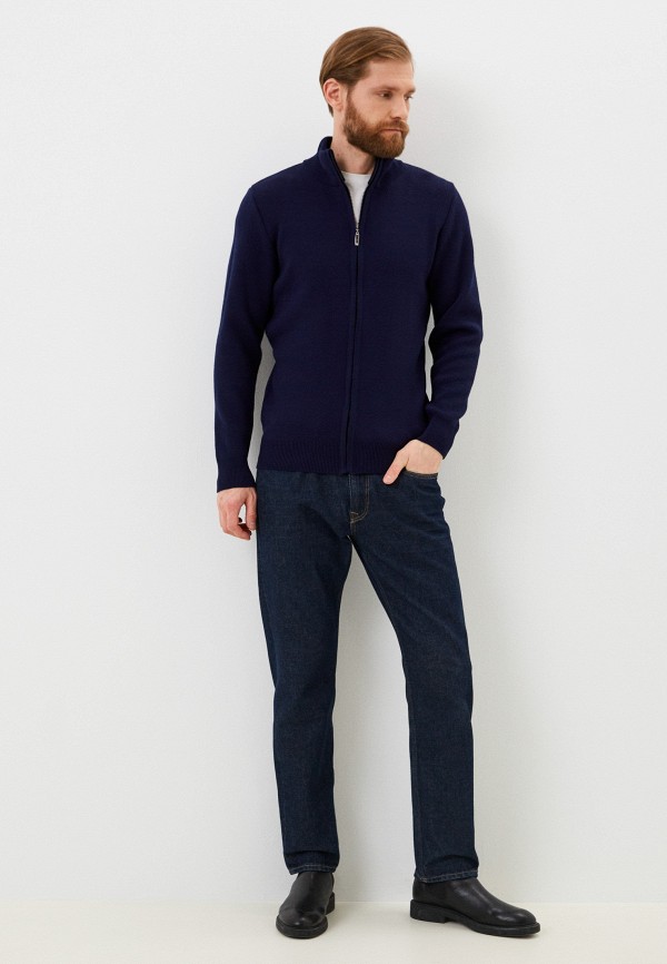 Кардиган Win&Wool синий, размер 52, фото 2