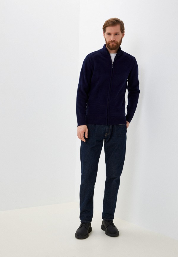 Кардиган Win&Wool синий, размер 48, фото 2