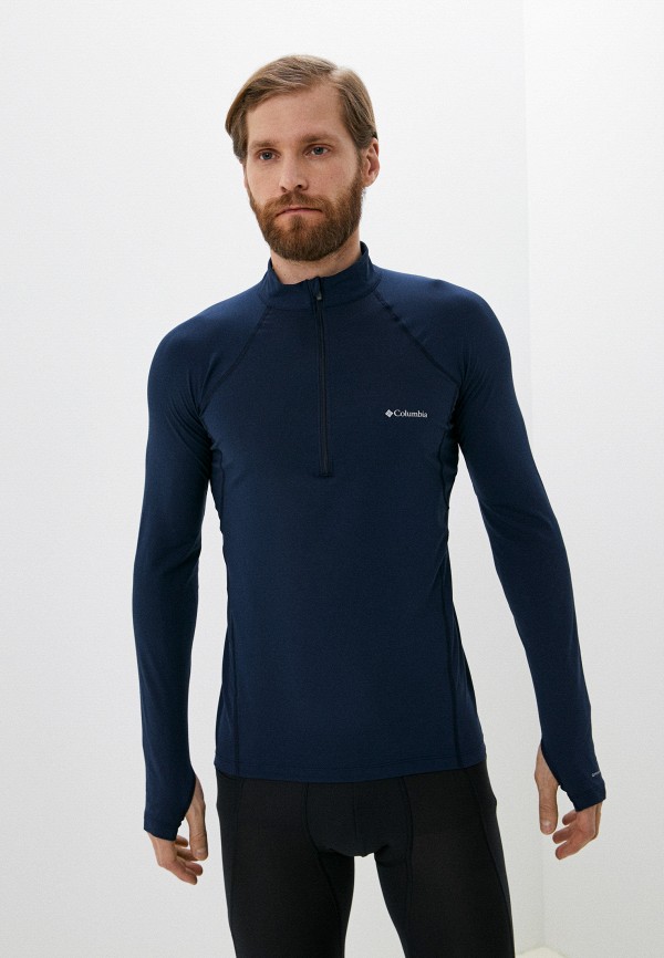 

Термобелье верх Columbia, Синий, Midweight Stretch Long Sleeve Half Zip