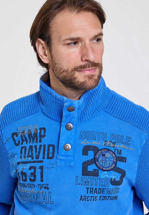 Джемпер Camp David синий, размер 50, фото 3