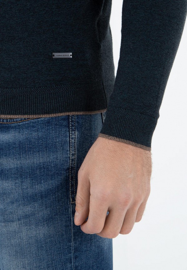 Джемпер Thomas Berger зеленый, размер 64, фото 5