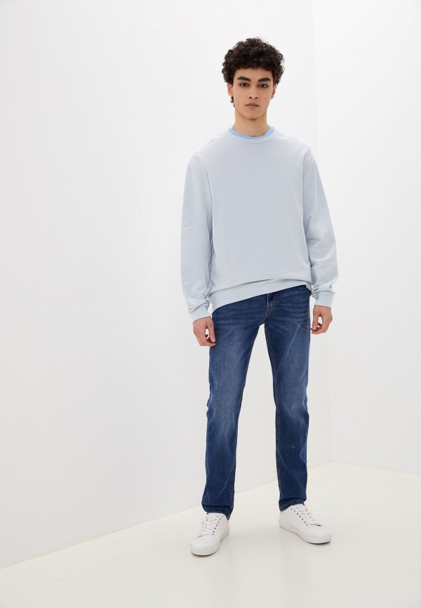 Свитшот O'stin голубой, размер 44, фото 2