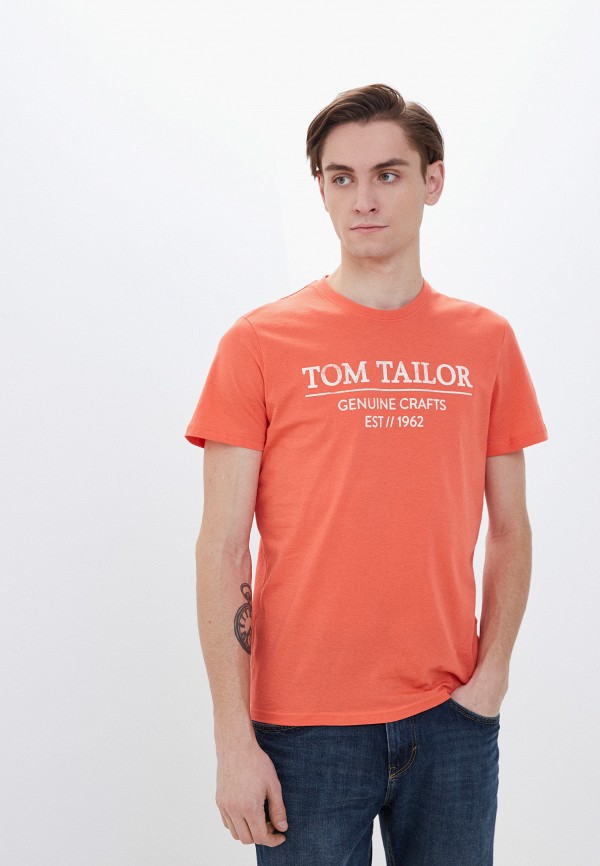 

Футболка Tom Tailor, Коралловый
