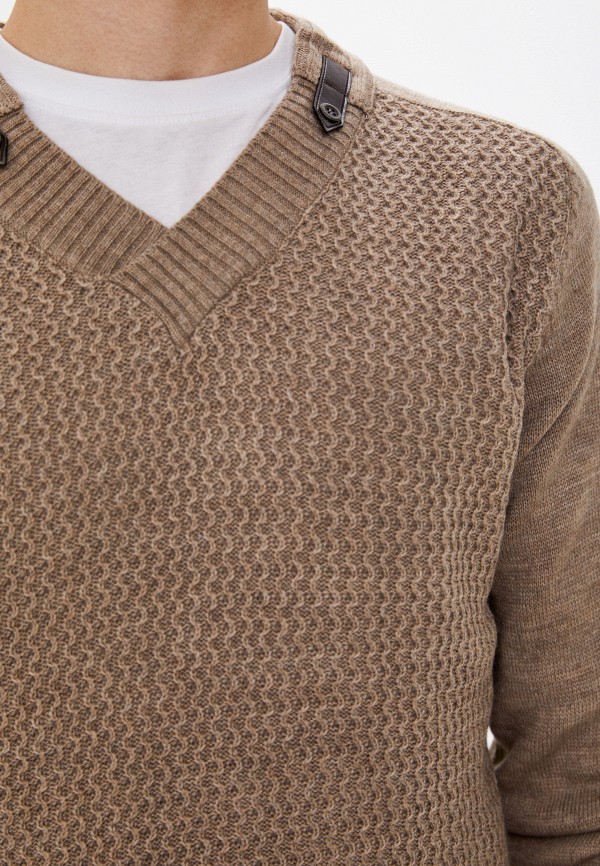 Пуловер BendClub цвет коричневый  Фото 4
