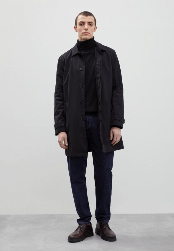 Плащ Finn Flare черный, размер 54, фото 2