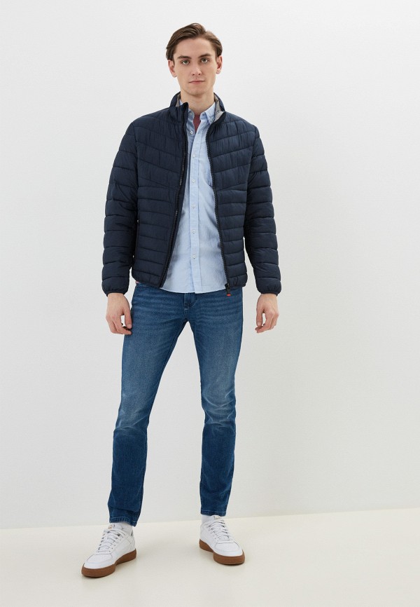 Куртка утепленная Tom Tailor синий, размер 48, фото 2