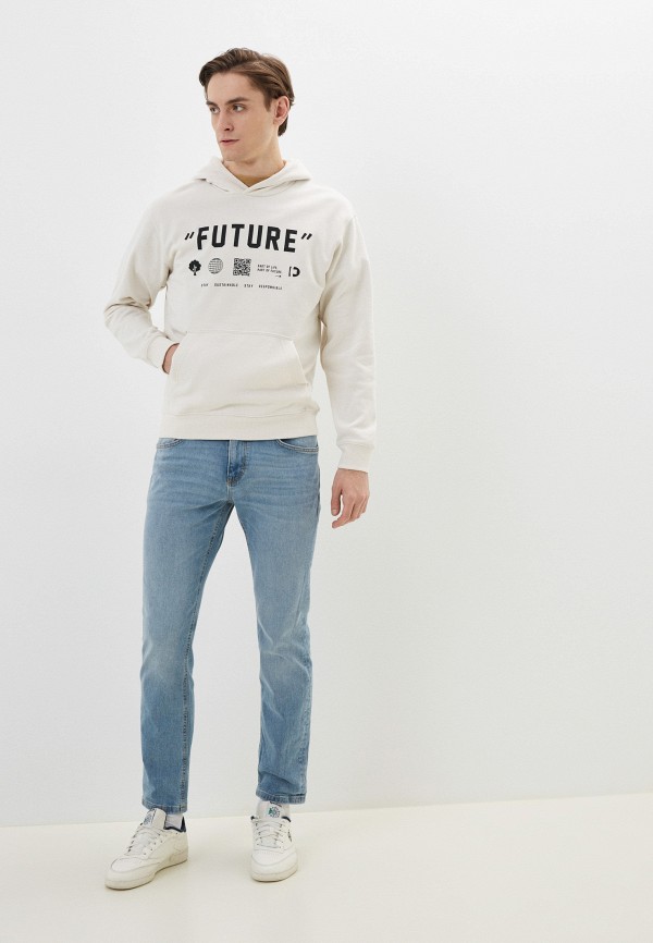 Худи Tom Tailor бежевый, размер 50, фото 2