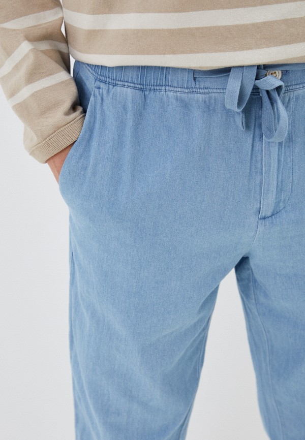 Брюки Baon голубой, размер 52, фото 4