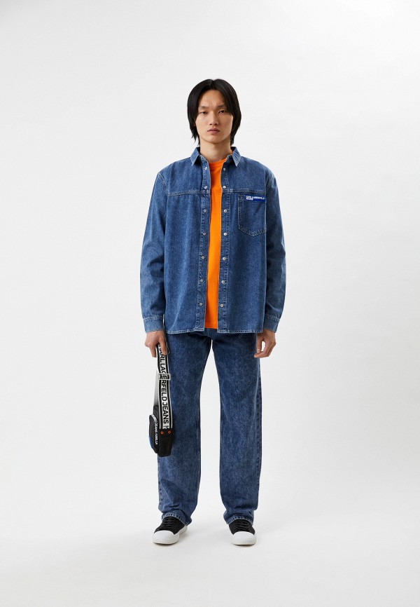 фото Рубашка джинсовая karl lagerfeld jeans