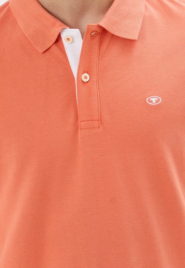 Поло Tom Tailor коралловый, размер 56, фото 3