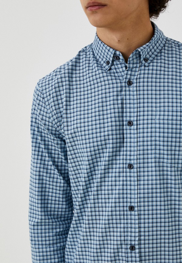 Рубашка Zolla голубой, размер 52, фото 4