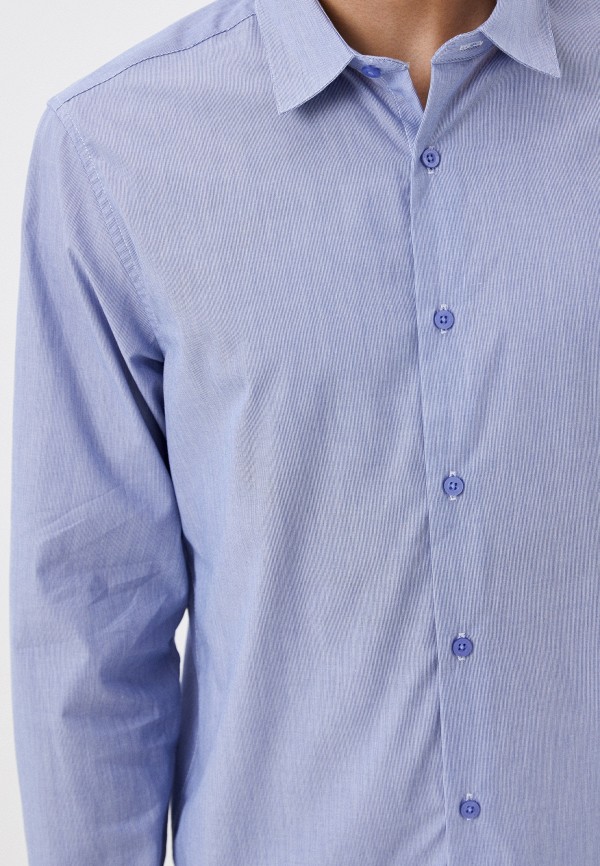 Рубашка Zolla голубой, размер 46, фото 4