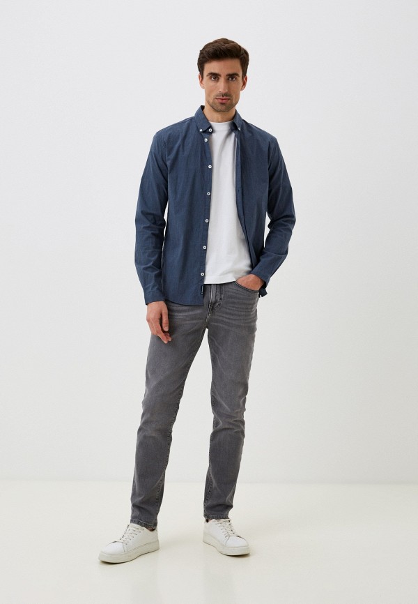 Рубашка Tom Tailor синий, размер 52, фото 2