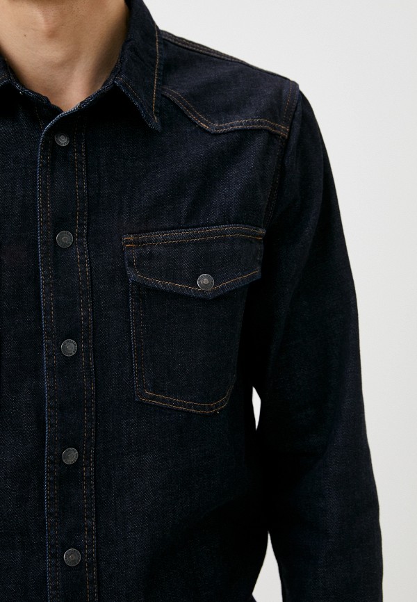 фото Рубашка джинсовая mossmore