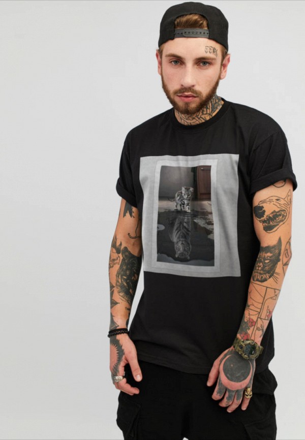 

Футболка Yappi, Черный