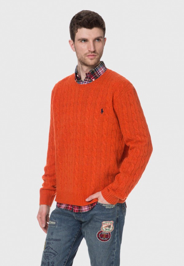 

Джемпер Polo Ralph Lauren, Оранжевый, Polo Ralph Lauren MP002XM1GWI0