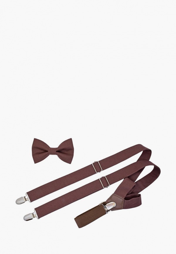 

Бабочка и подтяжки Rainbowtie, Коричневый