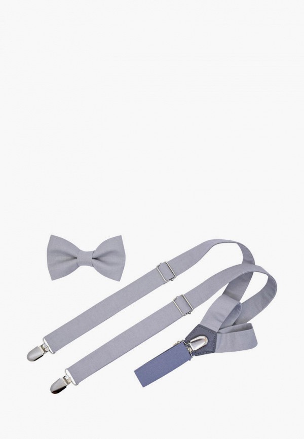 

Бабочка и подтяжки Rainbowtie, Серый