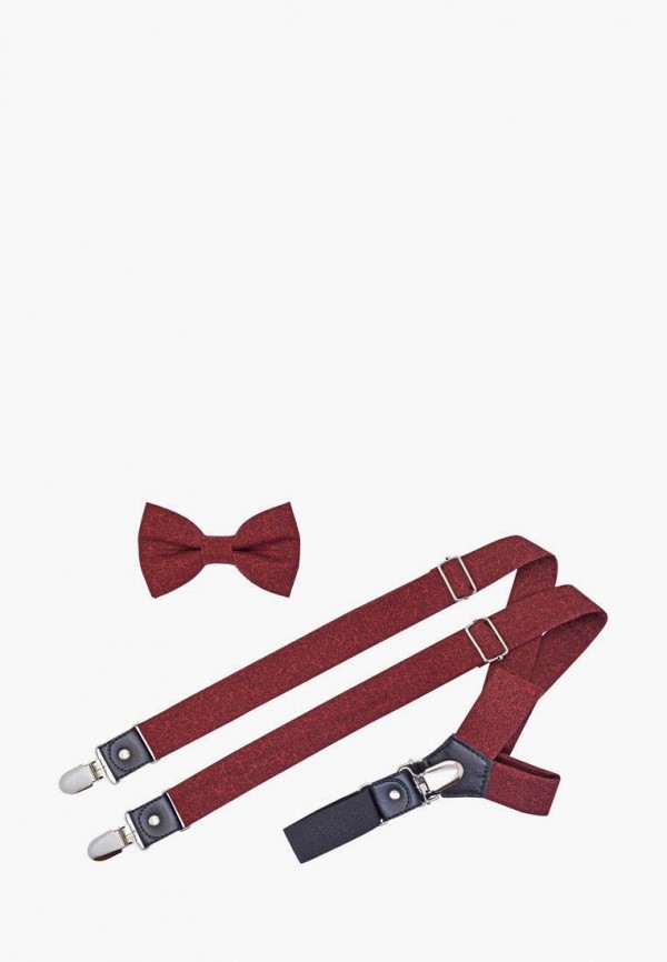 

Бабочка и подтяжки Rainbowtie, Бордовый