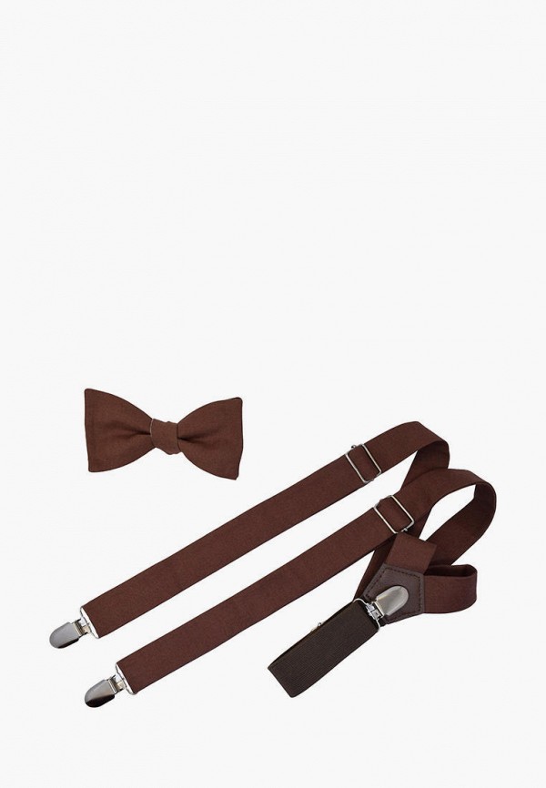 

Бабочка и подтяжки Rainbowtie, Коричневый