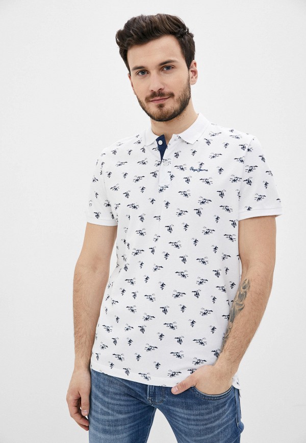

Поло Pepe Jeans, Белый