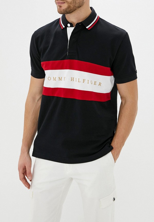 

Поло Tommy Hilfiger, Черный