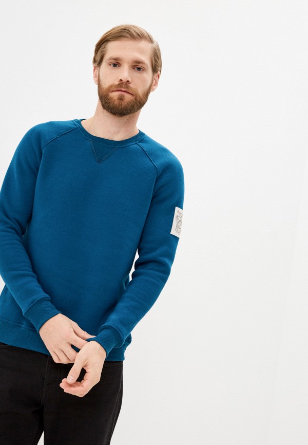 

Свитшот Street Industries, Бирюзовый, с начесом