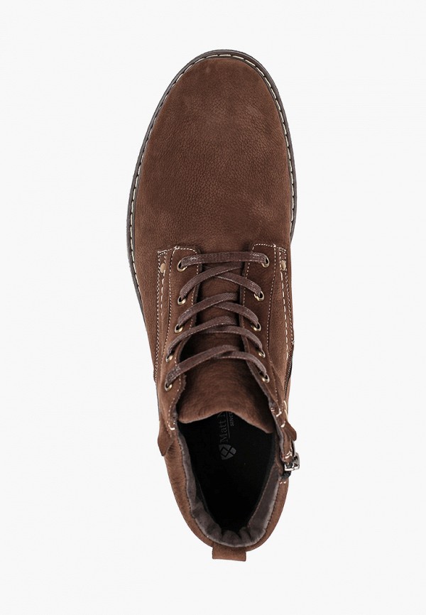 Ботинки Matt Nawill цвет коричневый  Фото 4