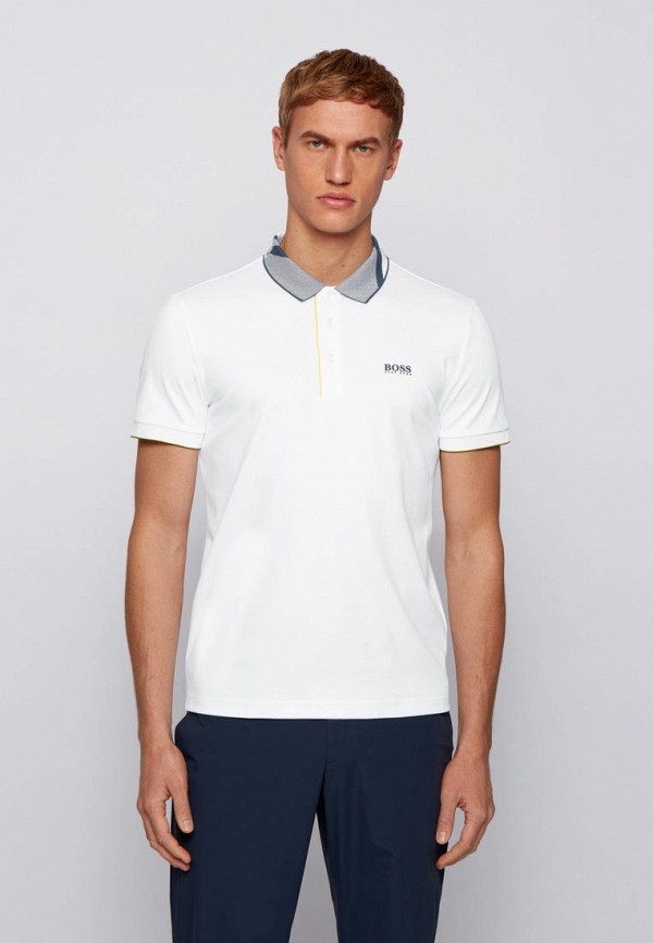 

Поло Boss, Белый