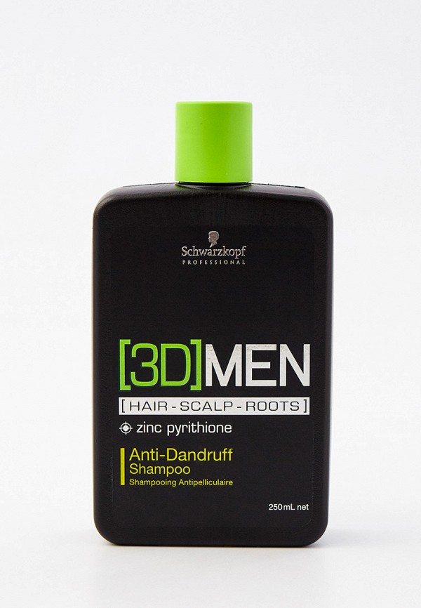 

Шампунь Schwarzkopf Professional, Прозрачный, [3D]MEN, 250 мл
