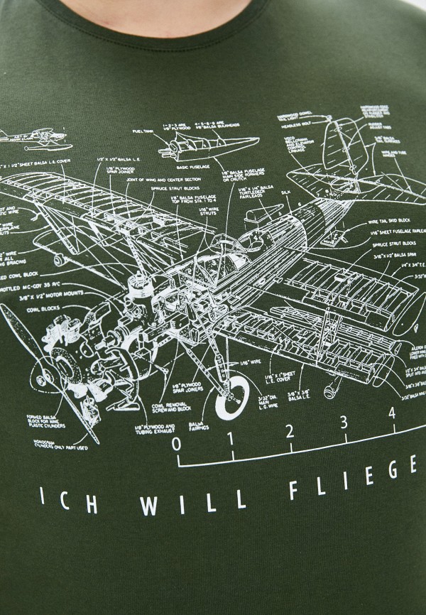 Футболка Jlab зеленый, размер 58, фото 3